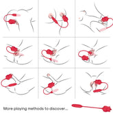 ARMONY - PINK RED STIMULATOR AND VIBRATOR